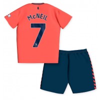 Maglie da calcio Everton Dwight McNeil #7 Seconda Maglia Bambino 2023-24 Manica Corta (+ Pantaloni corti)